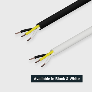Tagra | Low Voltage LED Cable | 3 Core | 3A | Silicone | Round | 20AWG | 0.5mm² - 3C_COLOURS.jpg