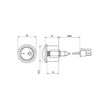 Syndeo by Tagra | Rocker Switch | Wired LED Switch | IP20 - SYN-PLSWITCH.jpg