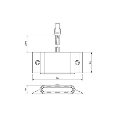 Syndeo by Tagra | Double Door Trigger | Wired LED Sensor | Recessed or Surface Mounted | IP20 - SYN-DBLDOOR.jpg