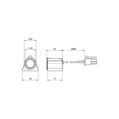 Syndeo by Tagra | Single Door Trigger | Wired LED Sensor | Recessed or Surface Mounted | IP20 - SYN-SNGLDOOR.jpg