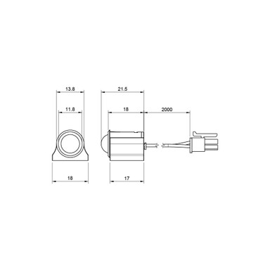 Syndeo by Tagra | PIR Motion Detection | Wired LED Sensor | Recessed or Surface Mounted | IP20 - SYN-PIR.jpg