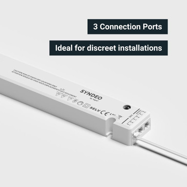 Syndeo by Tagra | 24V | 60W | Slimline Plug & Play LED Driver | IP20 - SYNTHIN-24V-60W_PORTS.jpg