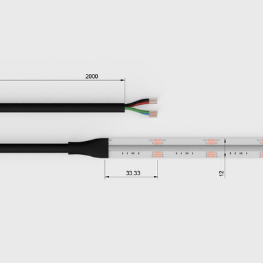 Cut to Size by Tagra | Pro COB LED Strip Light | 840 LEDs/m | 24V | IP20 | 18.5W/m | RGB+W | Custom - CTO-TP24-RGBWCOB_DIMS.jpg