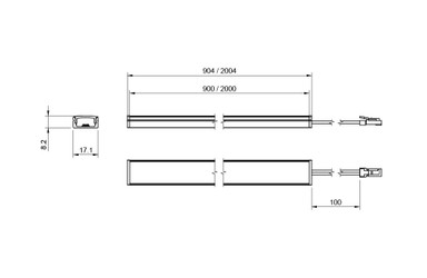 Syndeo by Tagra | Surface Core | Joinery LED Light Bar | Cut Anywhere | 9.6W/m | 24V | IP20 - SYN-SMLB.jpg