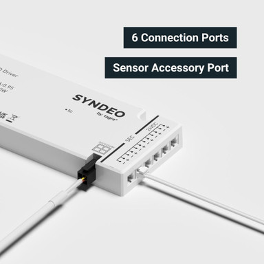 Syndeo by Tagra | 24V | 60W | Plug & Play LED Driver | IP20 | NEW - SYN-24V-60WB_PORTS.jpg