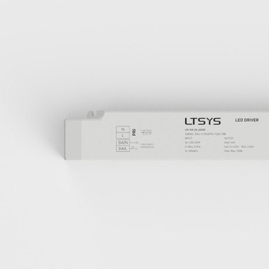 LTECH | 24V | 150W | Constant Voltage | DALI DT6/DT8 CCT Dimmable LED Driver | IP20 (new) - LM-150-24-G2D2F_LEFT.jpg