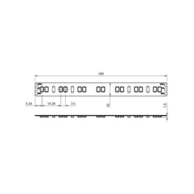 Cut to Size by Tagra | Pro LED Strip Light | Pro SMD | 140 LEDs/m | 24V | IP20 | 14.4W/m | CCT | Custom - PS24-CCT.jpg