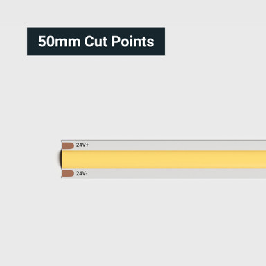 Cut to Size by Tagra | Economy LED Strip Light | E-COB | 480 LEDs/m | 24V | IP20 | 10.5W/m | Custom - EC24-StripLight-CUT.jpg