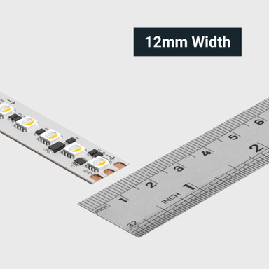 Tagra | Pixel LED Strip Light | 120 LEDs p/m | 20 pixels p/m | 24V | IP20 | 36W/m | RGB+W | 5M Reel - TD24-RGBW120-StripLight-WIDTH.jpg