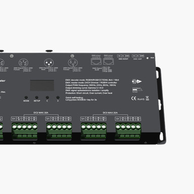 Tagra | DMX | 12-24V | LED Decoder | 24 Channel | 4A | RGB+W | IP20 - 24CH4ADMXDEC_RIGHT.jpg