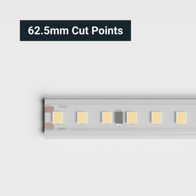 Tagra | Efficiency LED Strip Light | Efficiency 7.7 | 144 LEDs/m | 24V | IP65 | 7.7W/m | 5M Reel X - PH24-144-IP-StripLight-CUT.jpg