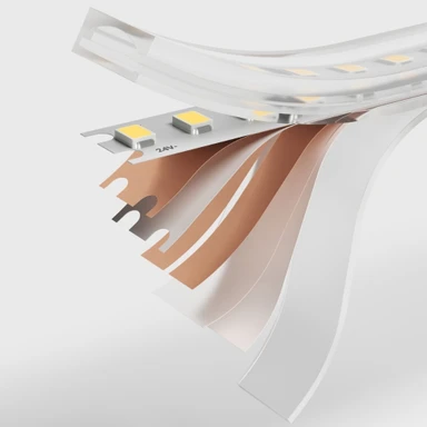 Tagra | Efficiency LED Strip Light | Efficiency 7.7 | 144 LEDs/m | 24V | IP65 | 7.7W/m | 5M Reel X - PH24-144-IP-StripLight-EXPLODE.jpg
