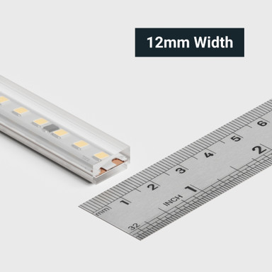 Tagra | Efficiency LED Strip Light | Efficiency 7.7 | 144 LEDs/m | 24V | IP65 | 7.7W/m | 5M Reel X - PH24-144-IP-StripLight-WIDTH.jpg