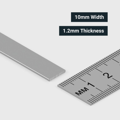 Tagra | 10 x 1.2mm | Heat Sink | Aluminium | Silver | 3 Metre - ALUSNK10MM_DIM.jpg
