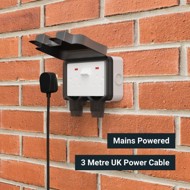 Tagra | Core Series | Connectable LED Festoon Kit | Black | 1000mm Spacing | IP44 - FESTCB_POWER.jpg