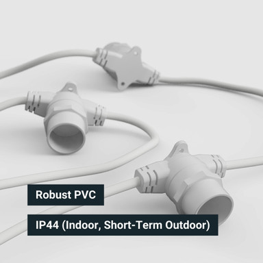 Tagra | Core Series | Connectable LED Festoon Kit | White | IP44 | Filament Lamps - FEST-FIL-W_MATERIAL.jpg
