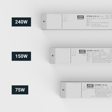 Mean Well | SPWM | 24V | Constant Voltage | 0-10V / PWM Dimmable | LED Driver | IP20 - SPWM-24-DALI_POWER.jpg