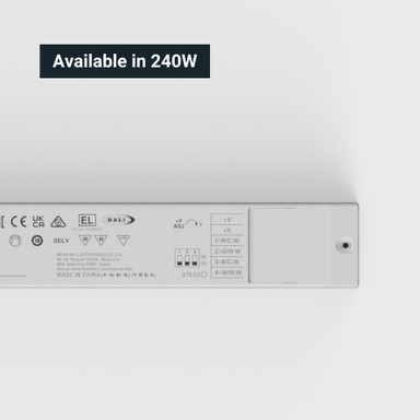 Mean Well | SPWM | 48V | 240W | Constant Voltage | DALI DT8 Dimmable LED Driver | IP20 - SPWM-240-48 DA2Q- POWER.jpg