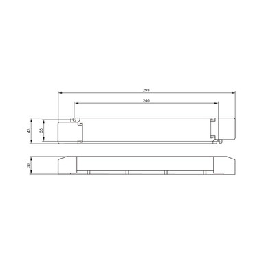 LTECH | 24V | 75W | Constant Voltage | DALI DT6/DT8 CCT Dimmable LED Driver | IP20 - LM-75-G1D2_Dims.jpg