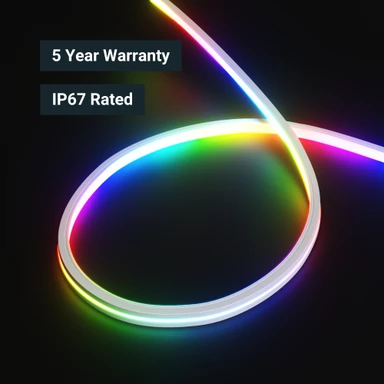 Tagra | Pro Pixel  LED Neon Flex | Vertical 13 | 13x12mm | RGB+W | 24V | IP67 | 16W/m | 10M Kit - TP24-N1312RGBW-VB_LOOP.jpg