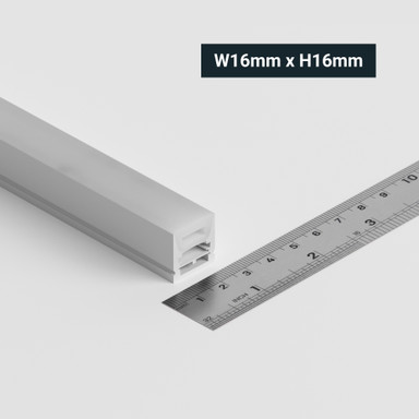 Tagra | Pro Pixel LED Neon Flex | Dual 16 | 16x16mm | RGB | 24V | IP67 | 15.4W/m | 10M Kit - TP24-N1616RGB_DIM.jpg