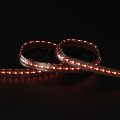 Tagra | Precision Pro LED Strip Light | 288 LEDs p/m | 24V | IP67 | 19.8W/m | RGB+2700-6500K | 5 & 30M Reels - PP24-RGBCCT-67-StripLight-RED.jpg