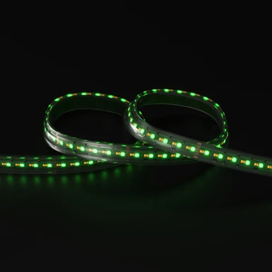Tagra | Precision Pro LED Strip Light | 288 LEDs p/m | 24V | IP67 | 19.8W/m | RGB+2700-6500K | 5 & 30M Reels - PP24-RGBCCT-67-StripLight-GREEN.jpg
