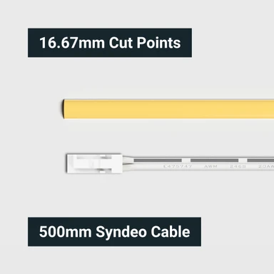 Syndeo by Tagra | Joinery LED Strip Light | 420 LEDs p/m | 4mm | 24V | IP20 | 10W/m | 2.5M Reels - PPS24-JC-StripLight-CUT.jpg