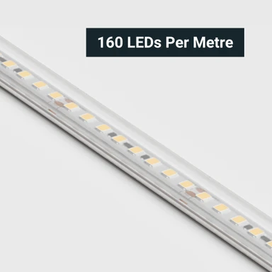Tagra | Efficiency LED Strip Light | Long Run | 160 LEDs/m | 24V | IP20 | 3.3W/m | 20M Reels - EP24-20M-67-StripLight-CLOSE.jpg