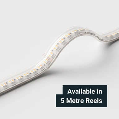 Tagra | Pro LED Strip Light | 112 LEDs p/m | 24V | IP67 | 19.8W/m | RGB+1800-6500K | 5M Reel - PS24-RGBCCT-67-StripLight-BEND.jpg