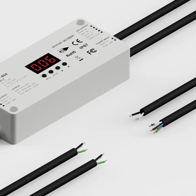 LTECH | DMX | 12-24V | LED Decoder | 4 Channel | 5A | RGB+W | IP67 - WP-804_CLOSE.jpg