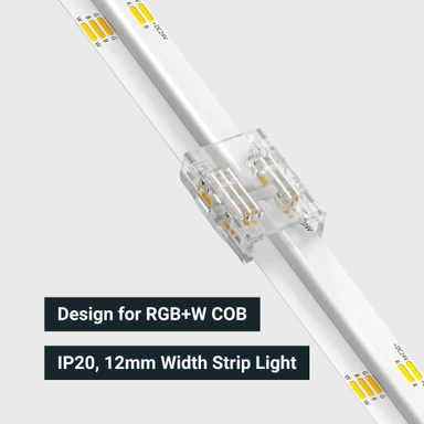 Tagra | LED Strip Solderless Connector | RGB+W | COB | IP20 | 12mm - CONSOL-RGBWCOB-12MM_DESIGN.jpg
