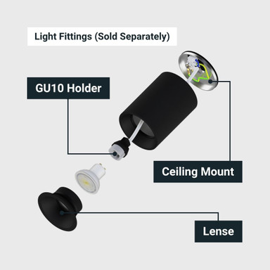 Tagra | Standard | Surface Mounted Downlight | IP65 | Fixed - SD-STDF_EXPLODE.jpg