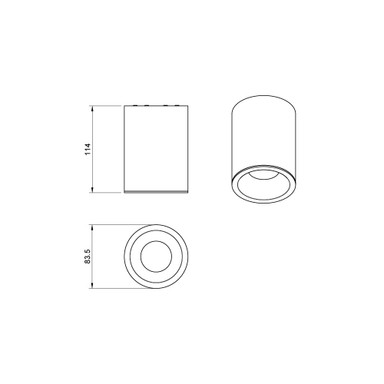 Tagra | Standard | Surface Mounted Downlight | IP65 | Fixed - SD-STDF.jpg