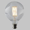 G125 6W Large Globe Dimmable LED Filament Bulb 2200K Extra Warm White - Bayonet Cap (B22) EasyDim - g125-6d_b22_on__93793__14978__69000__34540.jpg