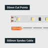 Syndeo by Tagra | LED Strip Light | 60 LEDs p/m | 12V | IP20 | 4.8W/m | 5M Reel - PPS12-60-StripLight-CUT.jpg