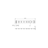 Tagra | Professional LED Strip Light | 128 LEDs p/m | 24V | IP20 | 9.6W/m | 6000K | 5M Reel - PS24-128-90__33257.png