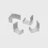 Tagra | SSC17 | LED Profile Mounting Brackets | Silver | Pack of 4 - MOUNT-113113-1__98234__11980.jpg