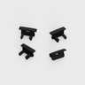 Tagra | RS21 | LED Profile End Caps | Plastic | Black | Pack of 4 - 2193-ENDCAP-BLK-1__53706__97356.png