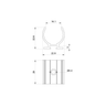 Tagra | T20IP | LED Profile Mounting Brackets | Pack of 4 - MOUNT-360CIR__94991.png