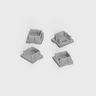 Tagra | SSD17 | LED Profile End Caps | Plastic | Silver | Pack of 4 - 171145-ENDCAP-SIL-1__72736__17442.png