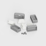Tagra | SS19IP | LED Profile End Caps | Plastic | Silver | Pack of 4 - 188IP65-ENDCAP-1__69914__96554.jpg