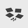 Tagra | SXL35 | LED Profile End Caps | Metal | Black | Pack of 4 - 3535R3-ENDCAP-BLK-1.png