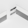 Tagra | SLXL35 | L Shaped Recessed | LED Profile Connector | Silver - 3535R3-LCONN-2__61122__08662.png