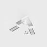 Tagra | SXL23 | 60 Degree Angled | LED Profile Connector | White - 2325-60DEG-WHT-1__35898__05101.jpg