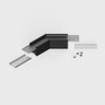 Tagra | SXL23 | 120 Degree Angled | LED Profile Connector | Black - 2325-135DEG-BLK-1__97080__57238.jpg