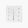 Tagra | RF 2.4GHz | Battery Powered | LED Wall Plate & 5-in-1 Receiver Bundle | Single Colour | 4 Zones | White - PSCONN-BPSINWALL_Wall_Plate_White__39164.jpg