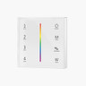 Tagra | RF 2.4GHz | Battery Powered | LED Wall Plate & 5-in-1 Receiver Bundle | RGB+W | 4 Zones | White - PSCONN-BPRGBWWALL_Wall_Plate_White__36598.jpg
