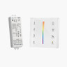Tagra | RF 2.4GHz | Battery Powered | LED Wall Plate & 5-in-1 Receiver Bundle | RGB+CCT | 4 Zones | White - PSCONN-BPRGBCCTWHT-5IN1RCVR__41463.jpg