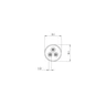 Tagra | Pro Low Voltage LED Cable | 3 Core | 11A | PVC | Round | 20AWG | 0.5mm² - TC3CR0.5.jpg